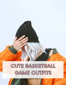 image of a girl wearing a basketball game outfit